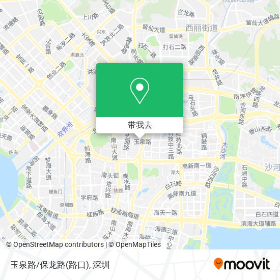 玉泉路/保龙路(路口)地图