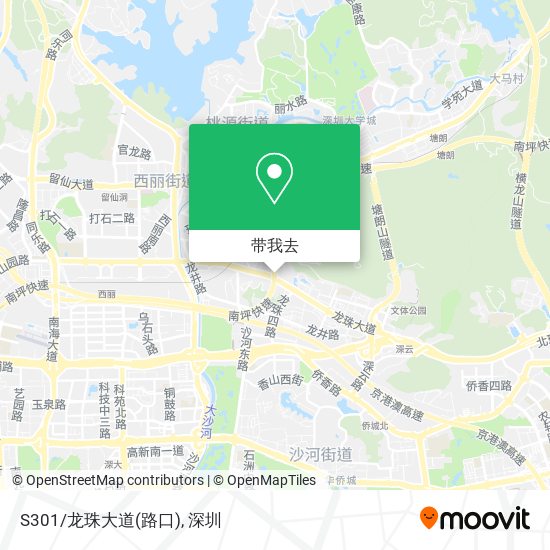 S301/龙珠大道(路口)地图