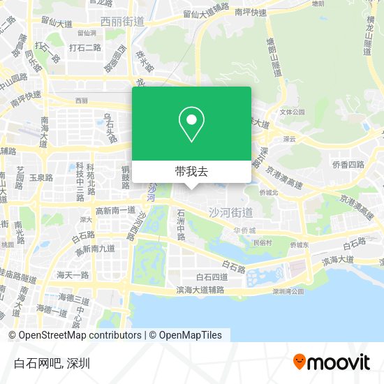 白石网吧地图