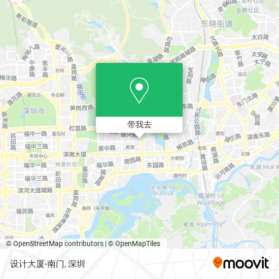 设计大厦-南门地图