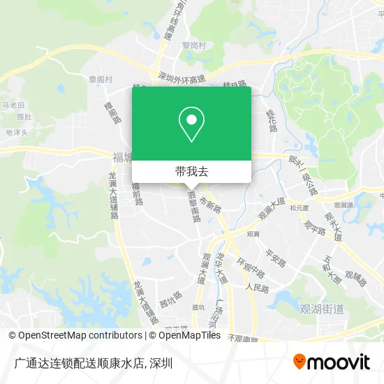 广通达连锁配送顺康水店地图
