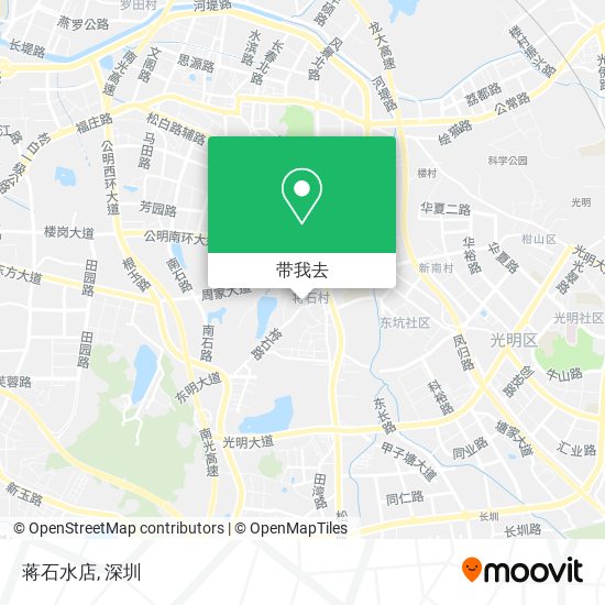 蒋石水店地图