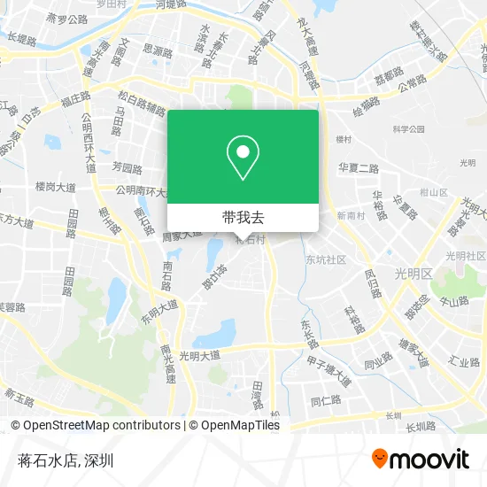 蒋石水店地图