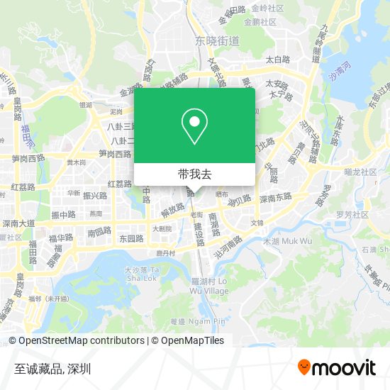 至诚藏品地图