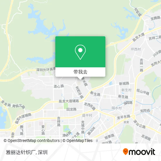 雅丽达针织厂地图