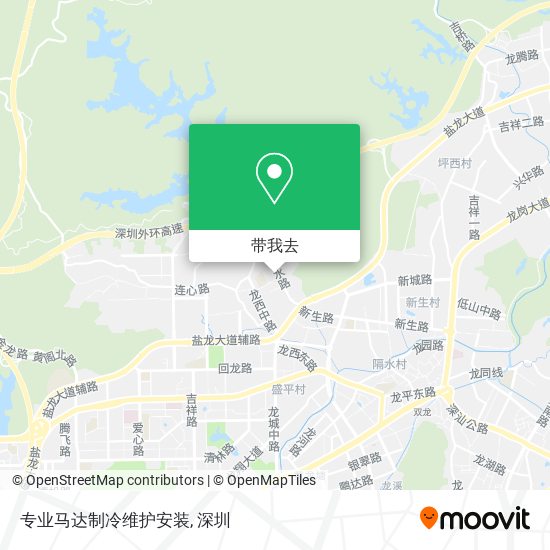 专业马达制冷维护安装地图