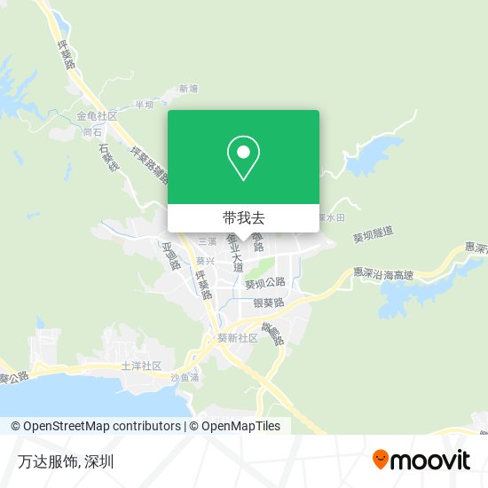 万达服饰地图