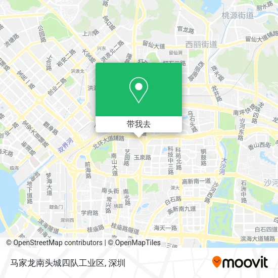 马家龙南头城四队工业区地图
