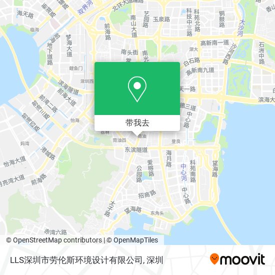 LLS深圳市劳伦斯环境设计有限公司地图