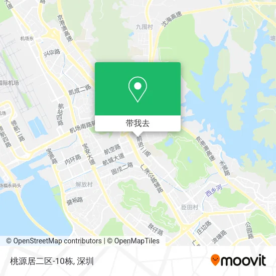 桃源居二区-10栋地图
