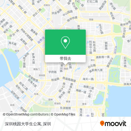 深圳桃园大学生公寓地图