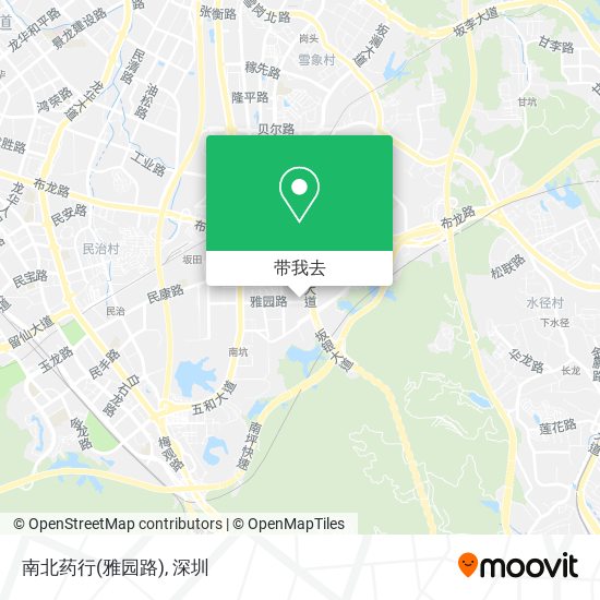 南北药行(雅园路)地图
