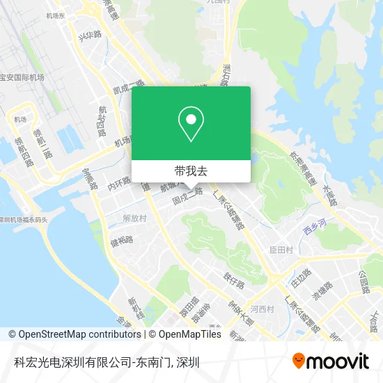 科宏光电深圳有限公司-东南门地图
