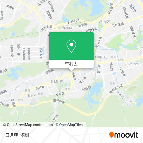 日月明地图