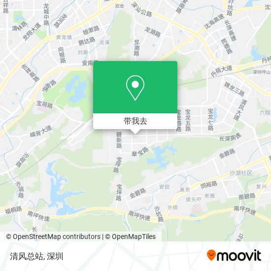 清风总站地图