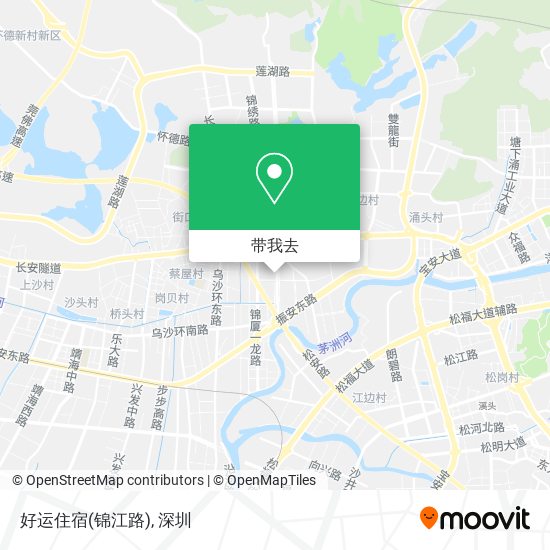 好运住宿(锦江路)地图