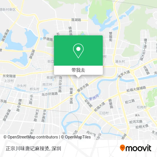 正宗川味唐记麻辣烫地图