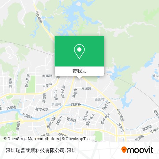 深圳瑞普莱斯科技有限公司地图