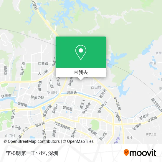 李松朗第一工业区地图