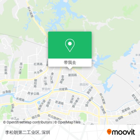 李松朗第二工业区地图