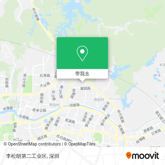 李松朗第二工业区地图