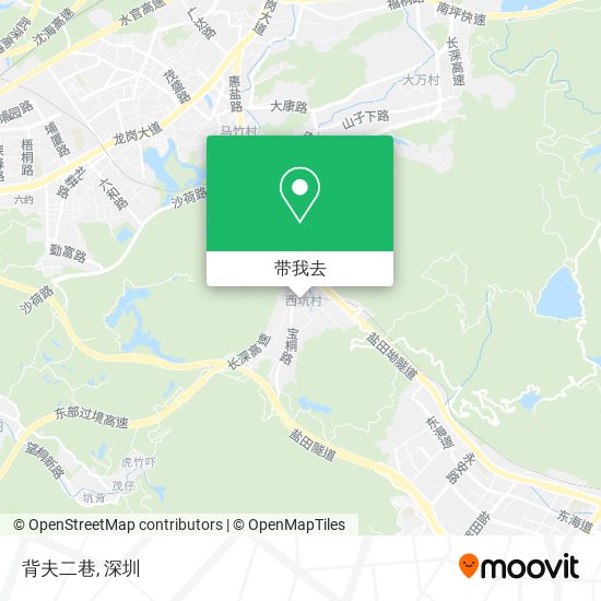 背夫二巷地图