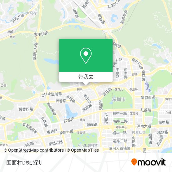 围面村D栋地图