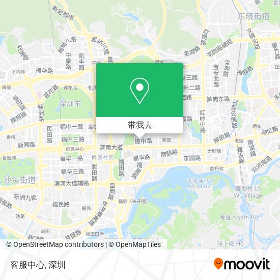 客服中心地图
