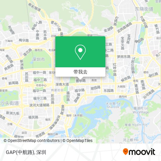 GAP(中航路)地图
