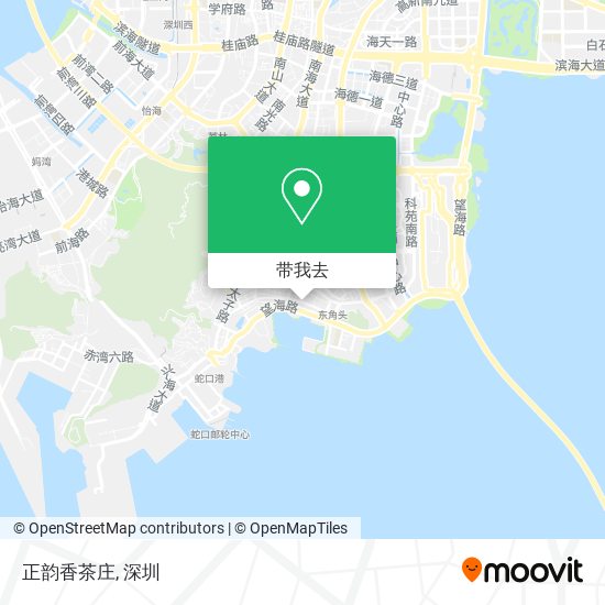 正韵香茶庄地图