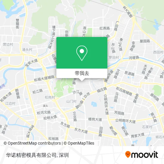 华诺精密模具有限公司地图