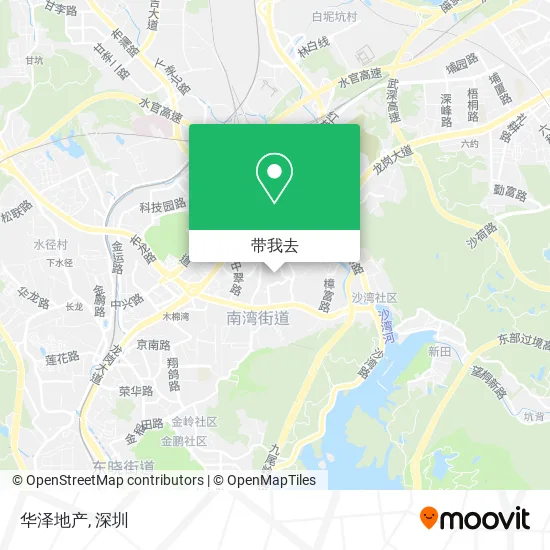 华泽地产地图