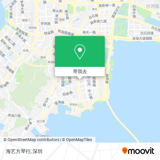 海艺方琴行地图