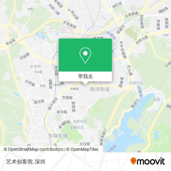 艺术创客营地图