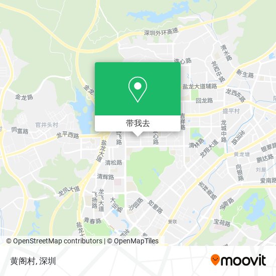 黄阁村地图