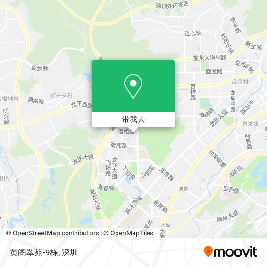 黄阁翠苑-9栋地图