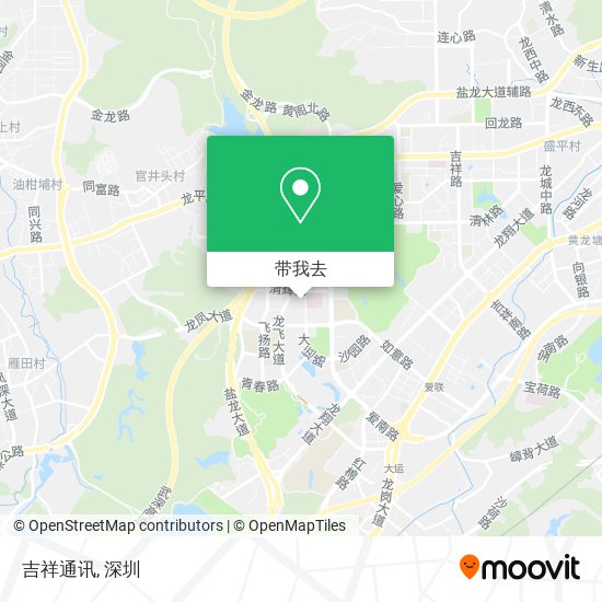 吉祥通讯地图