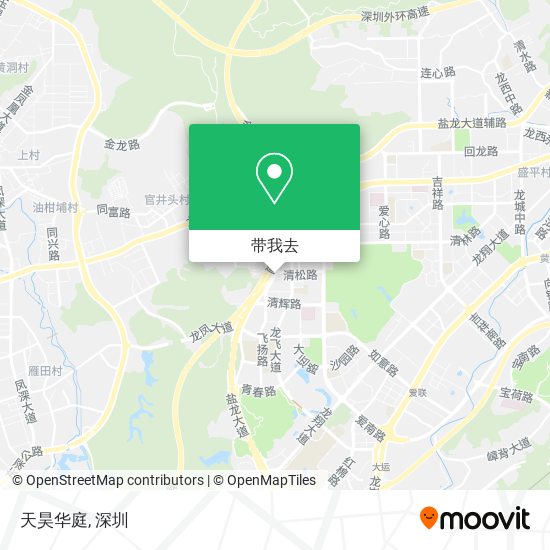 天昊华庭地图
