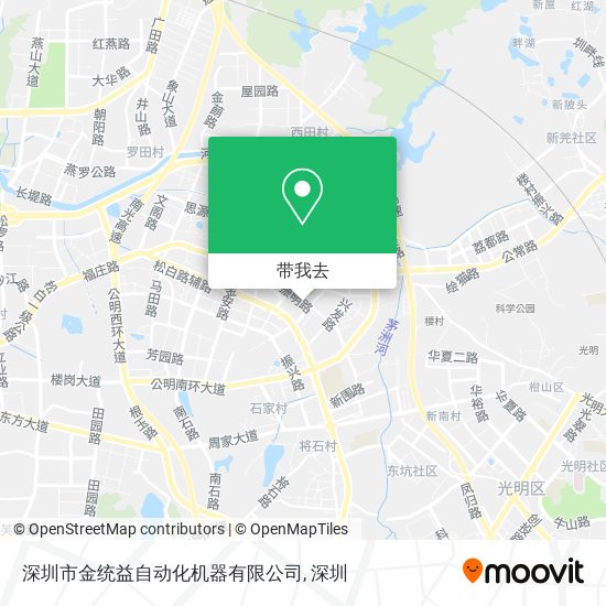 深圳市金统益自动化机器有限公司地图