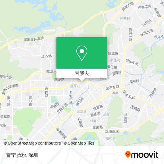 普宁肠粉地图