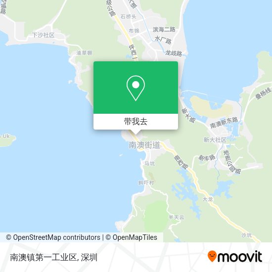 南澳镇第一工业区地图