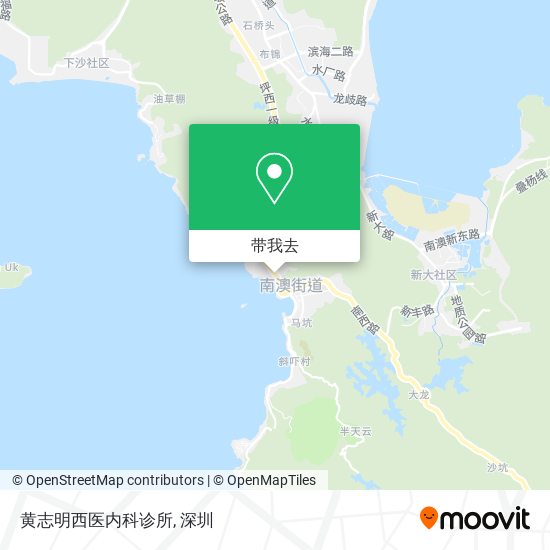 黄志明西医内科诊所地图
