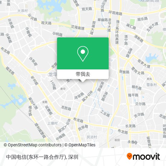 中国电信(东环一路合作厅)地图
