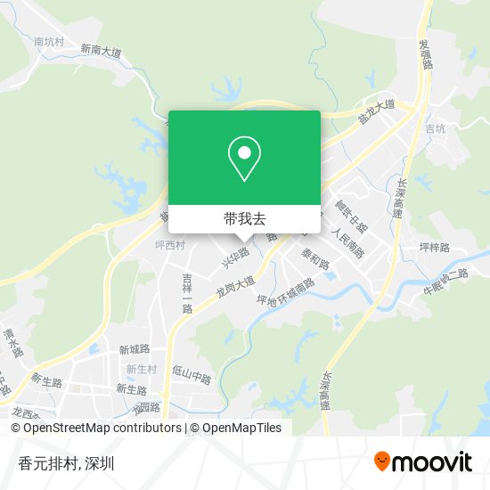 香元排村地图