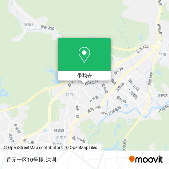 香元一区10号楼地图