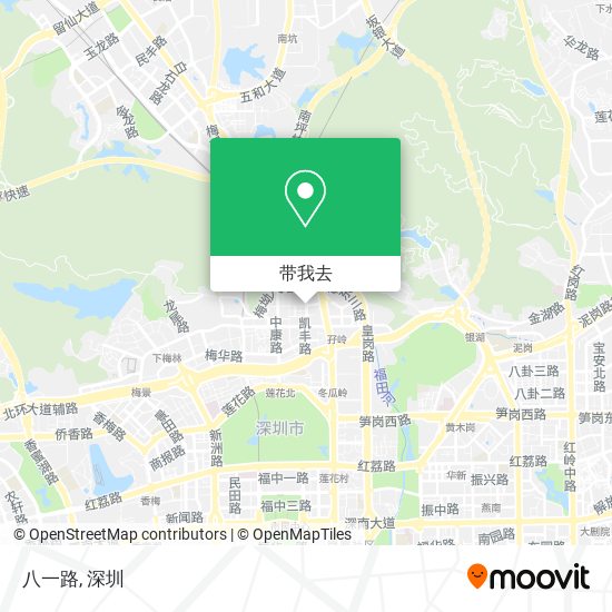 八一路地图