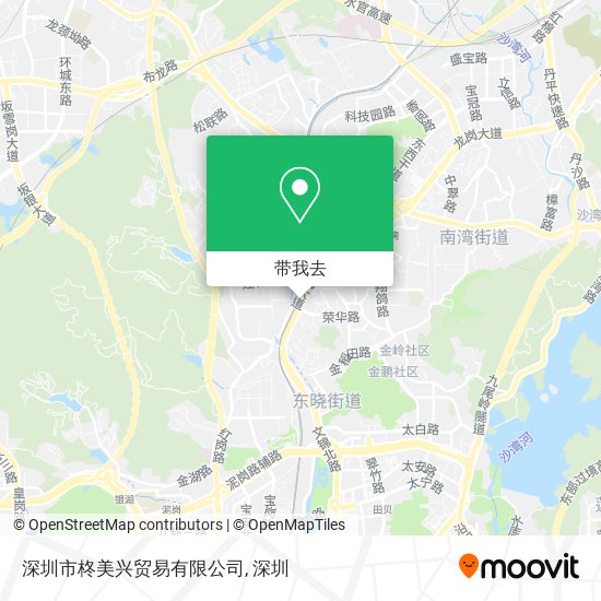 深圳市柊美兴贸易有限公司地图