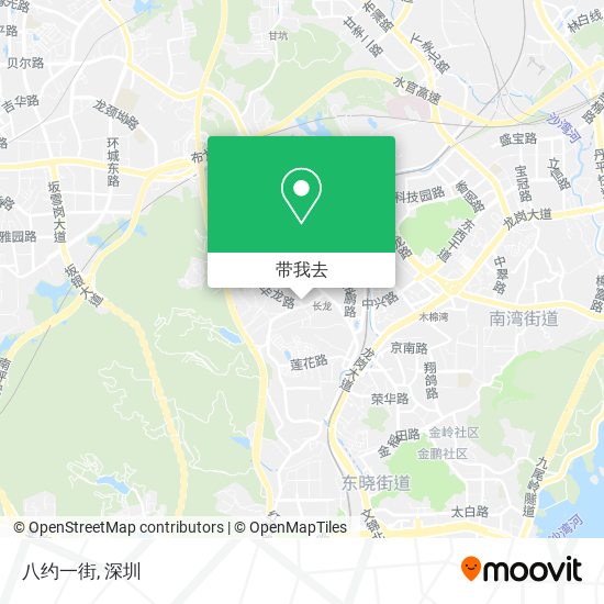 八约一街地图