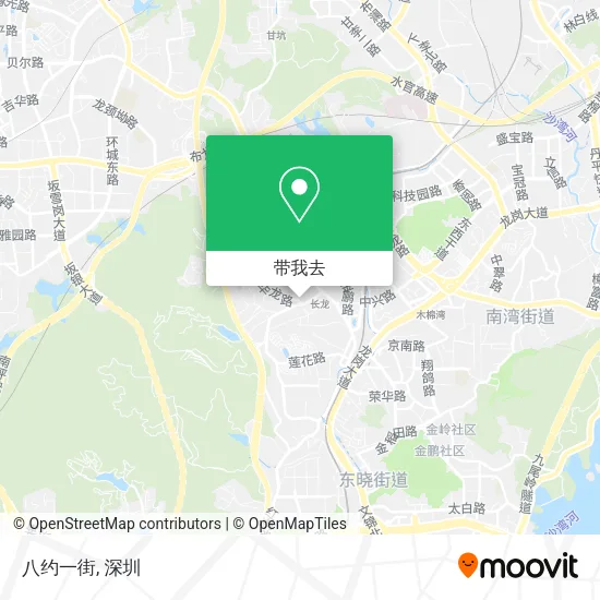 八约一街地图