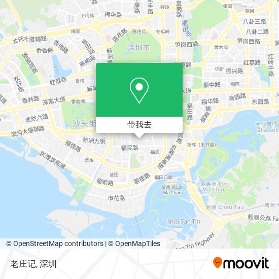 老庄记地图